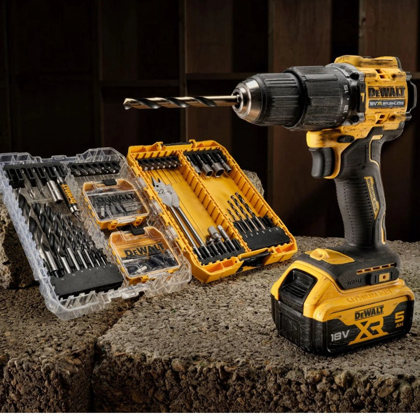 Taladro DeWALT® inalámbrico con 26 accesorios + 2 baterías de regalo - ¡LIQUIDACIÓN DE INVENTARIO 2024!