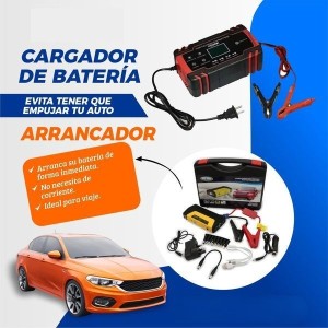 Kit Arrancador De Batería con Accesorios PowerCar™ + Compresor Inflador